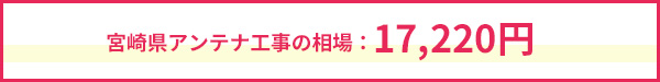 宮崎県アンテナ工事の相場